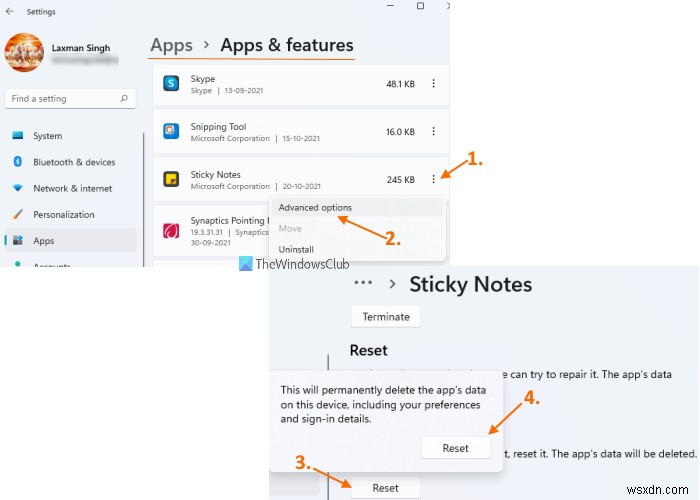 Sticky Notes ขัดข้องและหยุดทำงานใน Windows 11/10 