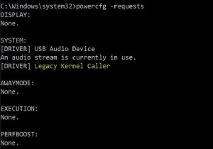 Windows จะไม่เข้าสู่โหมดสลีป, Legacy Kernel Caller, กำลังใช้งานสตรีมเสียงอยู่ 