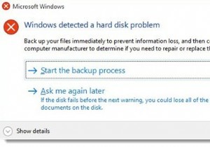 Windows ตรวจพบปัญหาฮาร์ดดิสก์ 