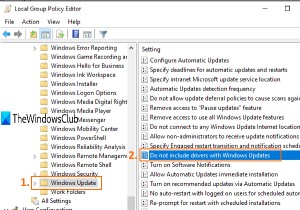 บล็อกการอัปเดตไดรเวอร์ผ่าน Windows Quality Update โดยใช้ Registry หรือ Group Policy Editor 