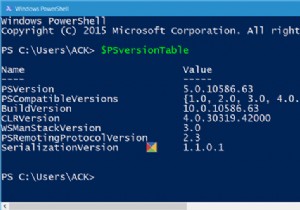 วิธีตรวจสอบเวอร์ชันของ PowerShell ใน Windows 11/10 
