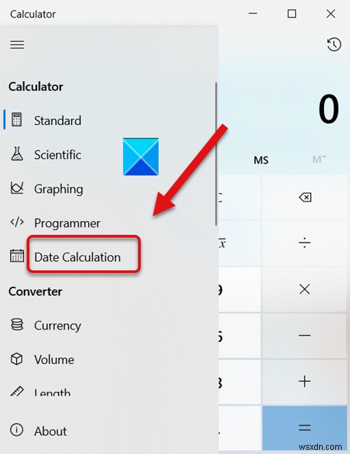 วิธีใช้ Windows Calculator เพื่อคำนวณวันที่ 