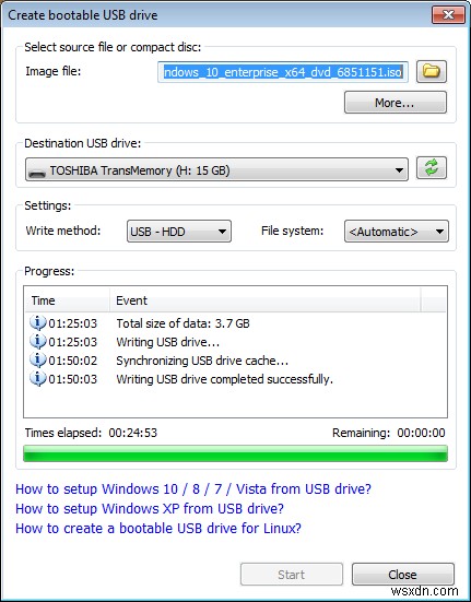 วิธีสร้างไดรฟ์ USB ที่สามารถบู๊ตได้โดยใช้ CMD หรือซอฟต์แวร์ฟรีบน Windows 