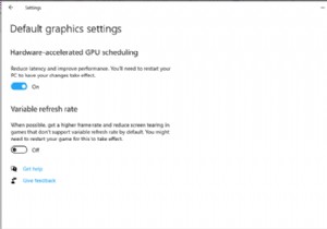 วิธีเปิดหรือปิดใช้งานการเร่งฮาร์ดแวร์ใน Windows 11/10 