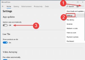 ปิดการอัปเดตอัตโนมัติสำหรับแอป Microsoft Store ผ่าน Registry, GPO หรือ Command line 