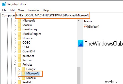 วิธีป้องกันการเปลี่ยนแปลงรายการโปรดบน Microsoft Edge บน Windows 10 