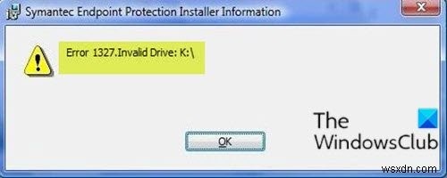 ข้อผิดพลาด 1327 – ไดรฟ์ไม่ถูกต้องเมื่อติดตั้งหรือถอนการติดตั้งโปรแกรมใน Windows 10 