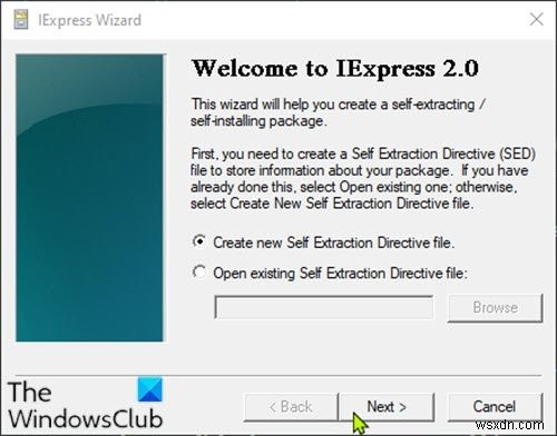 วิธีแปลงไฟล์สคริปต์ PowerShell (PS1) เป็น EXE ด้วย IExpress บน Windows 10 