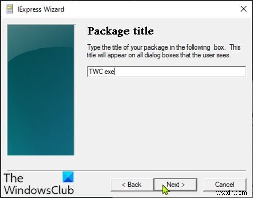 วิธีแปลงไฟล์สคริปต์ PowerShell (PS1) เป็น EXE ด้วย IExpress บน Windows 10 