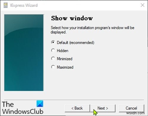 วิธีแปลงไฟล์สคริปต์ PowerShell (PS1) เป็น EXE ด้วย IExpress บน Windows 10 