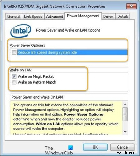 Wake-on-LAN ไม่ทำงานบนคอมพิวเตอร์ที่ใช้ Windows 11/10 