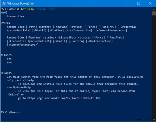 คำสั่ง PowerShell พื้นฐาน 10 คำสั่งที่ผู้ใช้ Windows ทุกคนควรรู้ 