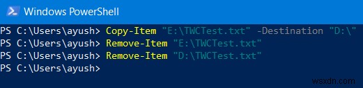 คำสั่ง PowerShell พื้นฐาน 10 คำสั่งที่ผู้ใช้ Windows ทุกคนควรรู้ 