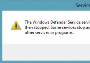 Windows Search Service บน Local Computer เริ่มทำงานแล้วหยุดลง 