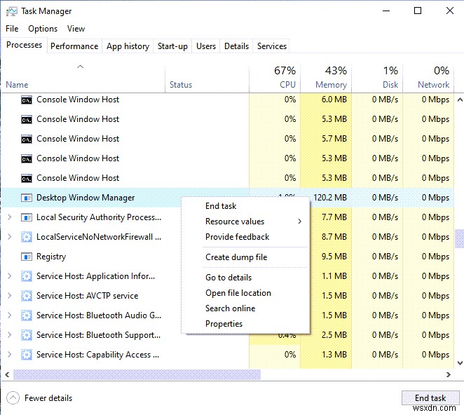 แถบสีขาวครอบคลุมส่วนบนสุดของ Windows File Explorer หรือโปรแกรมอื่นๆ 