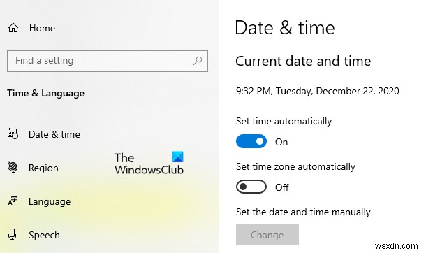 เปิดหรือปิดการปรับสำหรับเวลาออมแสงใน Windows 11/10 
