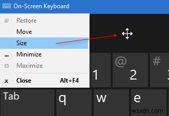 วิธีปรับขนาด Touch และ On-screen Keyboard บน Windows 11/10 