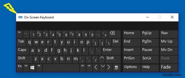 วิธีปรับขนาด Touch และ On-screen Keyboard บน Windows 11/10 