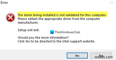 แก้ไข ไดรเวอร์ที่กำลังติดตั้งไม่ได้รับการตรวจสอบความถูกต้องสำหรับข้อผิดพลาดของคอมพิวเตอร์เครื่องนี้ใน Windows 10 