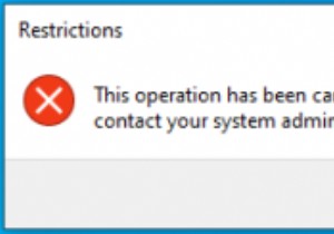เปิดหรือปิดช่อง Run Command (Win+R) ใน Windows 11/10 