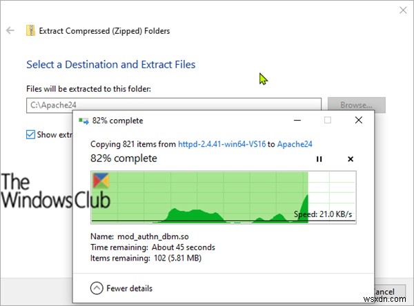 วิธีติดตั้ง Apache บน Windows 11/10 