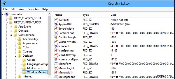 วิธีเปลี่ยนความกว้างของแถบเลื่อนใน Windows 11/10 