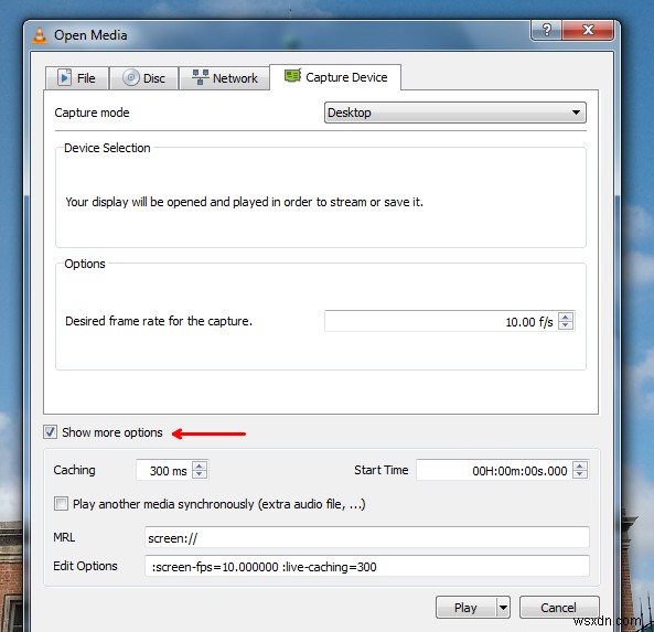 วิธีบันทึกหน้าจอเดสก์ท็อปโดยใช้ VLC Player บน Windows 11/10 