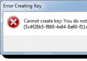 วิธีควบคุมและเป็นเจ้าของคีย์รีจิสทรีอย่างเต็มรูปแบบใน Windows 11/10 