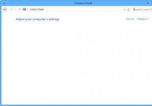 แผงควบคุมหรือหน้าต่างการคืนค่าระบบว่างเปล่าใน Windows 11/10 