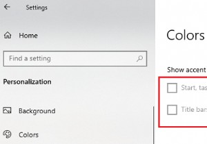 แสดงสีเฉพาะจุดบน Start, Taskbar, Action Center, Title Bar เป็นสีเทาใน Windows 11/10 