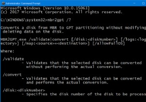 MBR2GPT ไม่สามารถเปิดใช้งานการสำรอง/กู้คืนสิทธิ์ใน Windows 10 