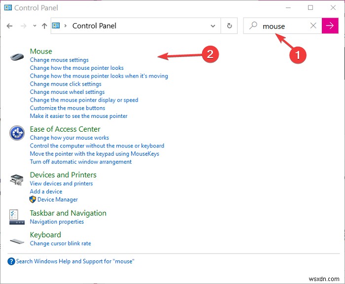 วิธีเปลี่ยนการตั้งค่าเมาส์ใน Windows 11/10 