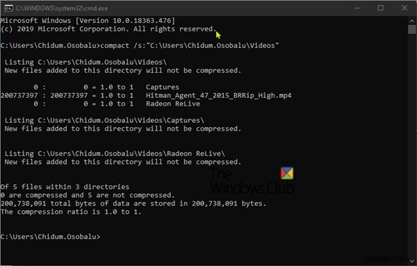 ค้นหาและแสดงรายการ EFS Encrypted, Compressed files &folders ใน Windows 11/10 