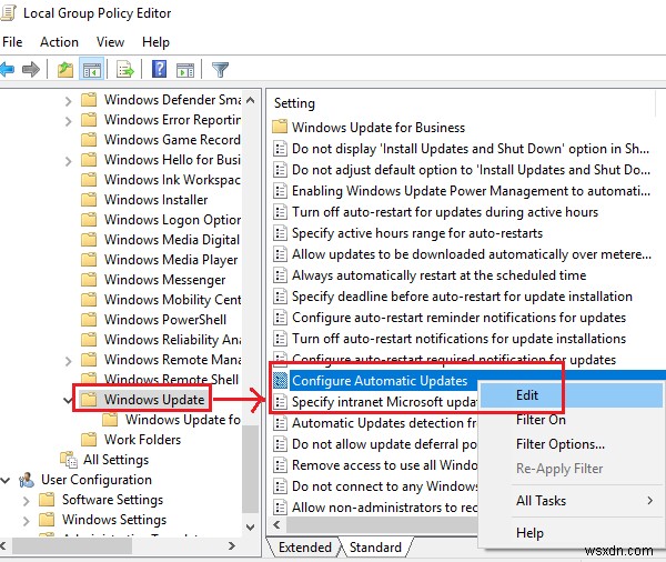 Windows Update ไม่สามารถตรวจสอบการอัปเดตได้ในขณะนี้ เนื่องจากมีการควบคุมการอัปเดต 