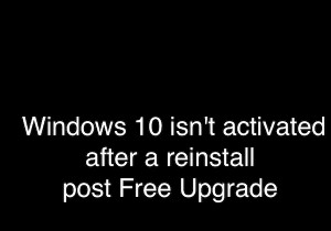 อัปเกรดแล้ว แต่ Windows 11/10 ไม่เปิดใช้งานหลังจากติดตั้งใหม่ 