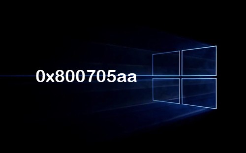 วิธีแก้ไขข้อผิดพลาด 0x800705AA บน Windows 11/10 
