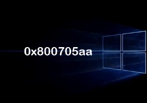 วิธีแก้ไขข้อผิดพลาด 0x800705AA บน Windows 11/10 