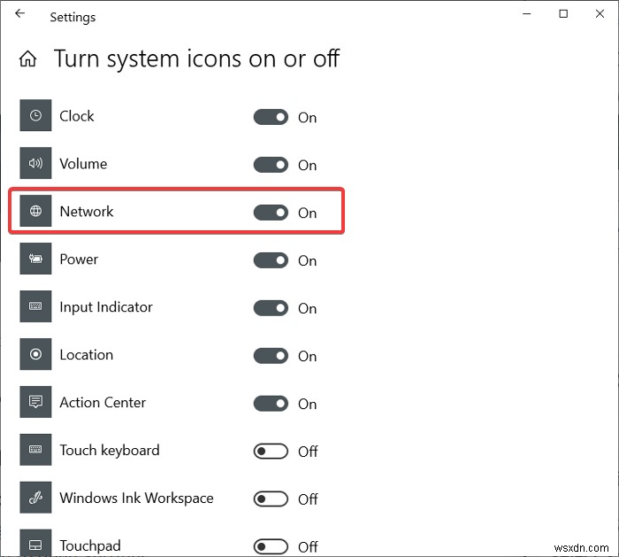 ไอคอน Wi-Fi ไม่แสดงหรือหายไปจากแถบงานใน Windows 11/10 