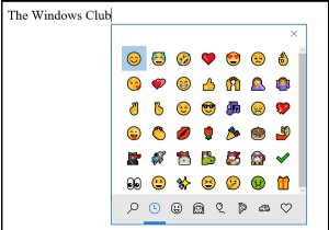 วิธีใช้ ปิดใช้งาน เปิดใช้งาน Emoji Panel ใน Windows 11/10 