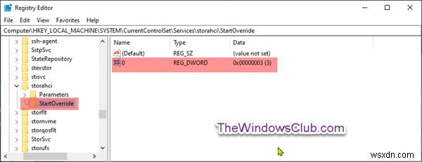 วิธีเปิดใช้งาน AHCI ใน Windows 11/10 หลังการติดตั้ง 