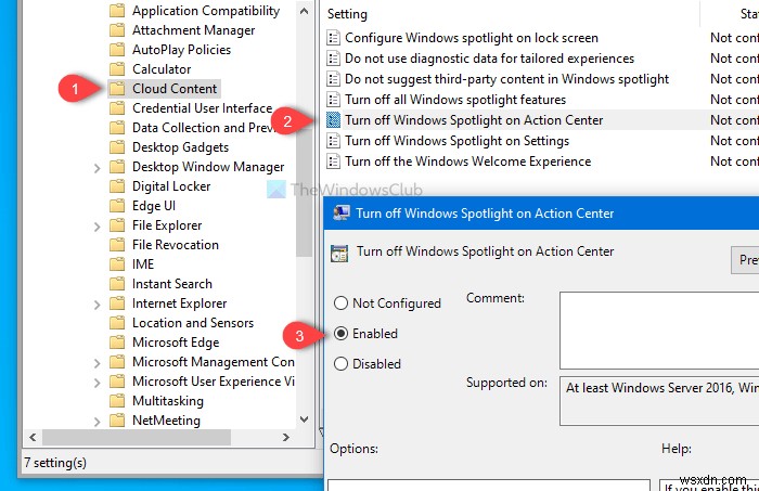 วิธีซ่อนการแจ้งเตือน Windows Spotlight ใน Action Center 