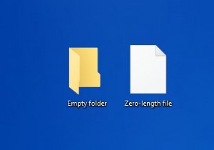 การลบโฟลเดอร์ว่างหรือไฟล์ Zero-byte ใน Windows 11/10 ปลอดภัยหรือไม่ 