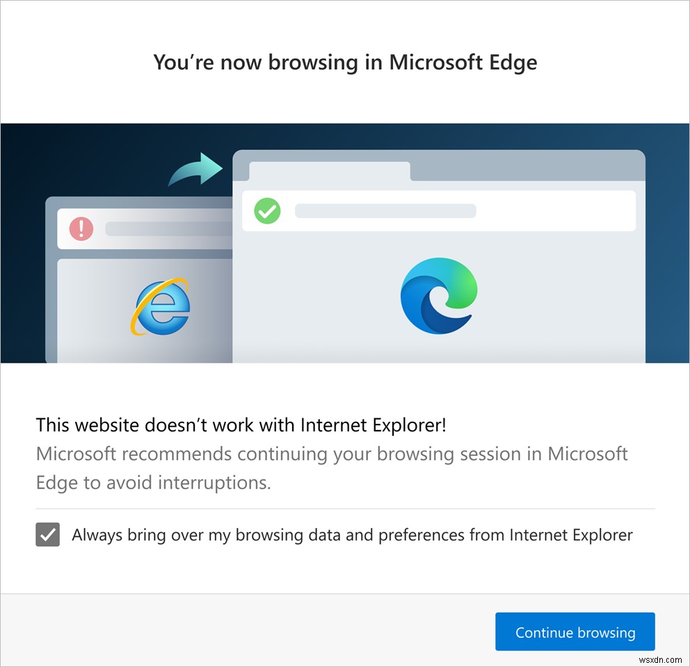 นโยบายกลุ่มเพื่อกำหนดค่าการเปลี่ยนเส้นทางไปยัง Microsoft Edge 