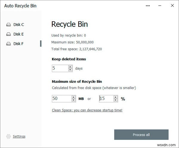 ลบไฟล์โดยอัตโนมัติในโฟลเดอร์ Downloads &Recycle Bin โดยใช้ Storage Sense ใน Windows 10 