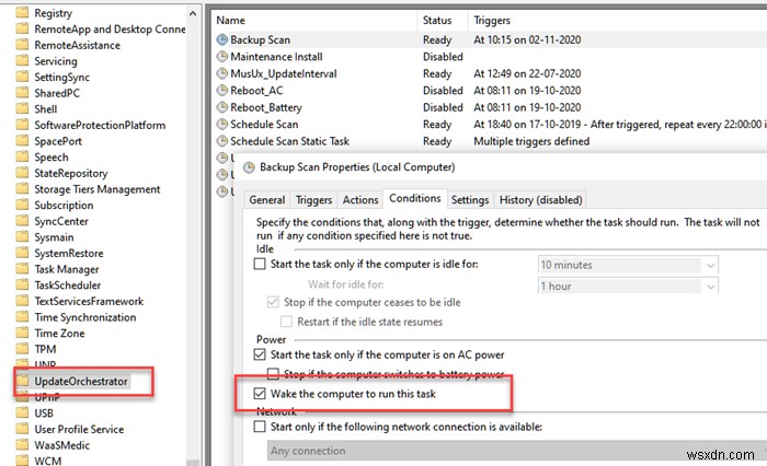 วิธีปิดใช้งานการสแกน Update Orchestrator ตามกำหนดเวลาใน Windows 10 