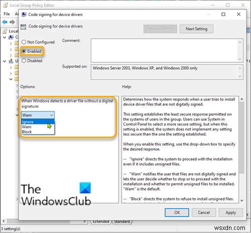 Windows ไม่สามารถตรวจสอบผู้เผยแพร่ซอฟต์แวร์ไดรเวอร์นี้ใน Windows 10 