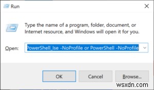 Windows PowerShell ขัดข้องหลังจากกระพริบโดยมีข้อผิดพลาด PowerShell_ise หยุดทำงาน 