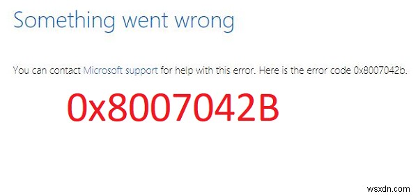แก้ไขข้อผิดพลาด Windows Update 0x8007042B 