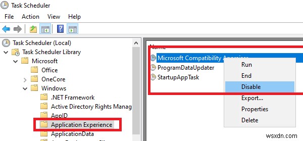ปิดใช้งาน Telemetry ที่เข้ากันได้ของ Microsoft (CompatTelRunner.exe) หากแสดงการใช้งานดิสก์และ CPU สูงใน Windows 11/10 