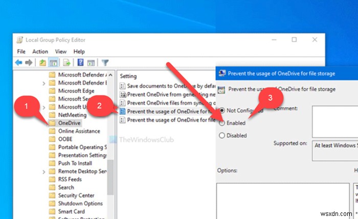 วิธีลบไอคอน OneDrive ออกจาก File Explorer ใน Windows 11/10 